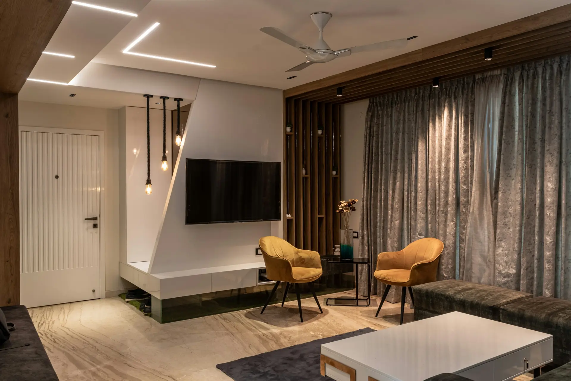 Residential interior renovation setting used as contextual atmosphere, not as a completed Fortis Build project.